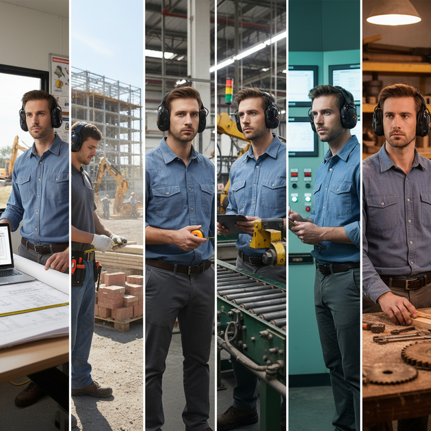 Mušlový chránič elektronický Portwest PW77 Bluetooth 29dB