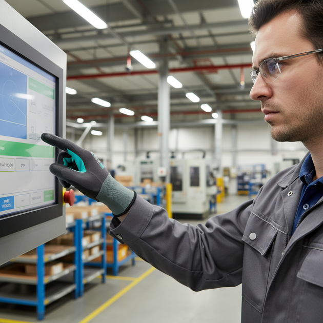 Rukavice Portwest A661 CUT E nitril