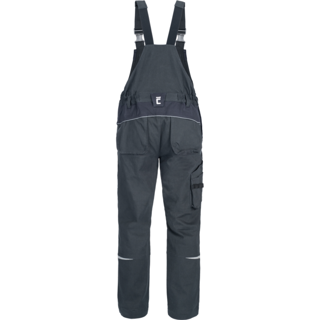 Kalhoty pracovní s laclem  STIRLING STRETCH pánské