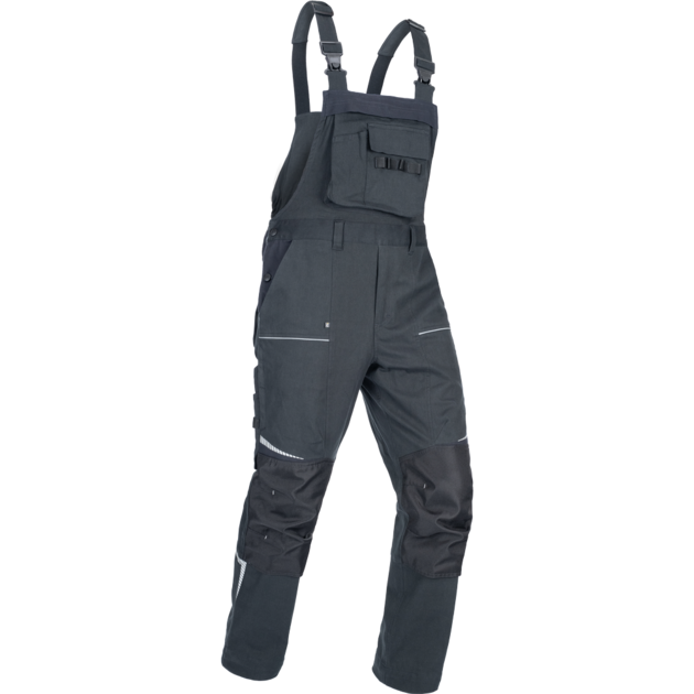 Kalhoty pracovní s laclem  STIRLING STRETCH pánské