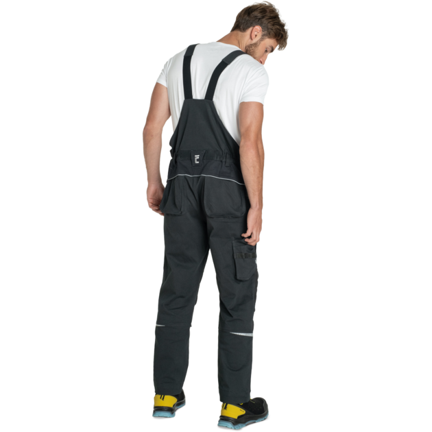 Kalhoty pracovní s laclem  STIRLING STRETCH pánské