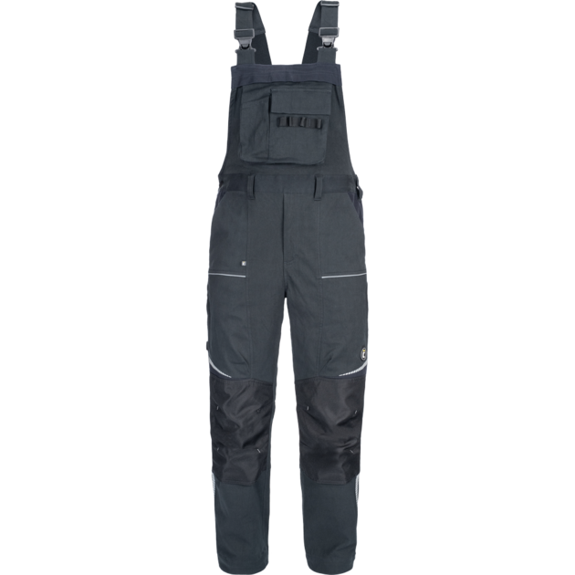 Kalhoty pracovní s laclem  STIRLING STRETCH pánské