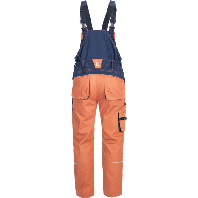 Kalhoty pracovní s laclem  STIRLING STRETCH pánské