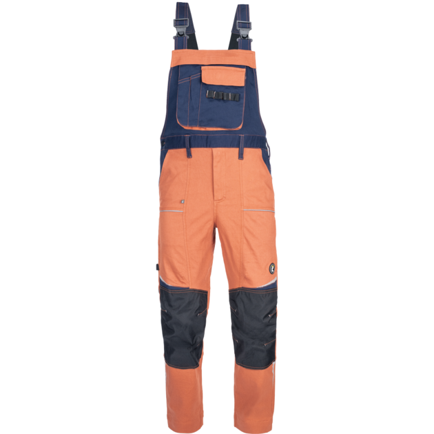 Kalhoty pracovní s laclem  STIRLING STRETCH pánské