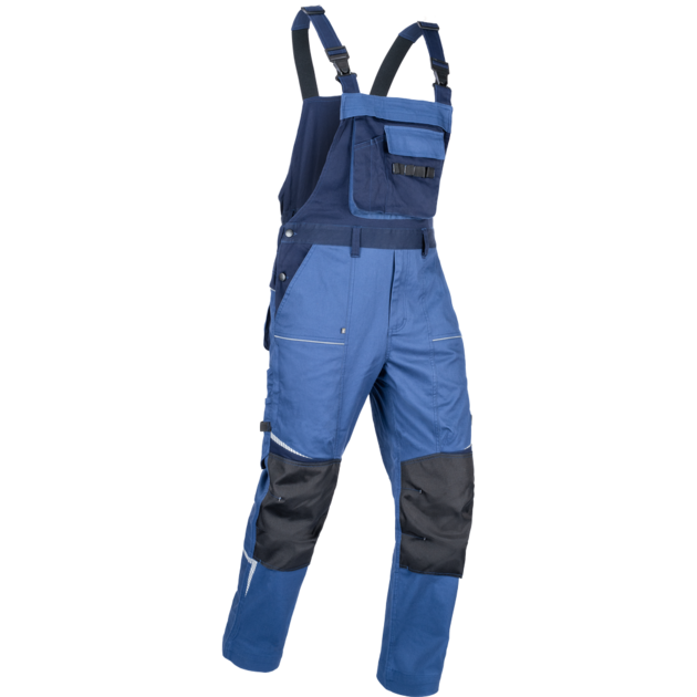 Kalhoty pracovní s laclem  STIRLING STRETCH pánské