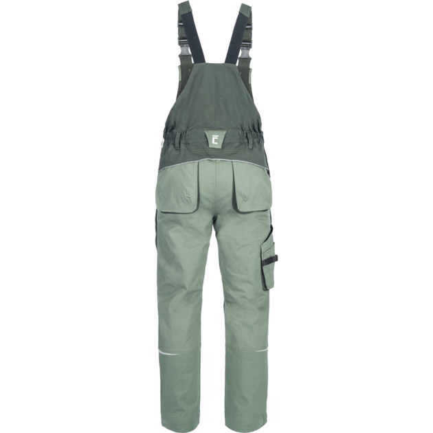 Kalhoty pracovní s laclem  STIRLING STRETCH pánské