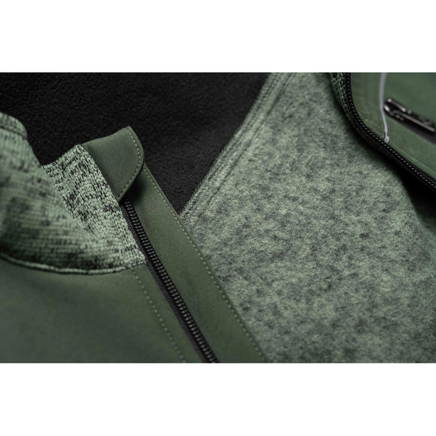 Svetr na zip  STIRLING STRETCH pletený