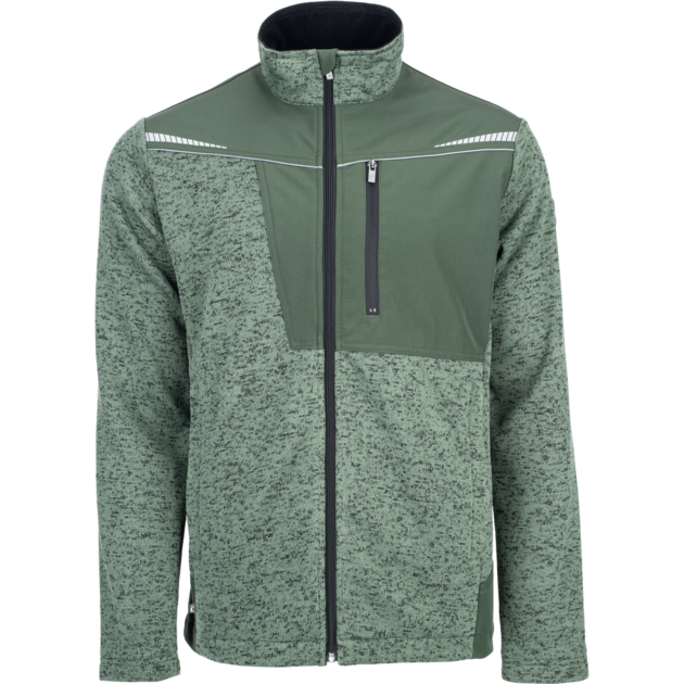 Svetr na zip  STIRLING STRETCH pletený