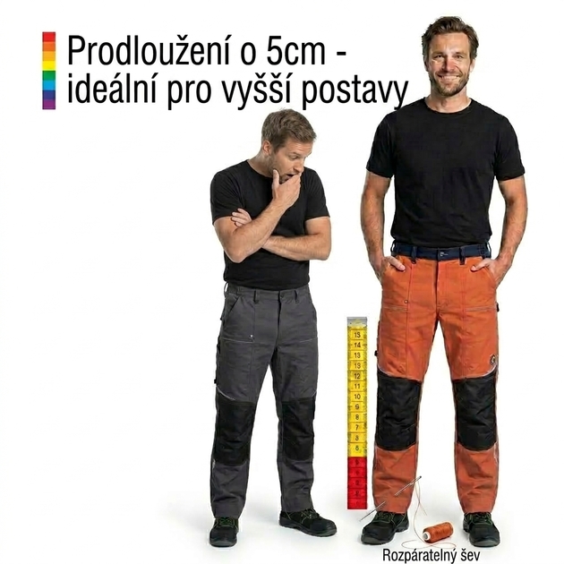 Kalhoty pracovní do pasu  STIRLING STRETCH letní