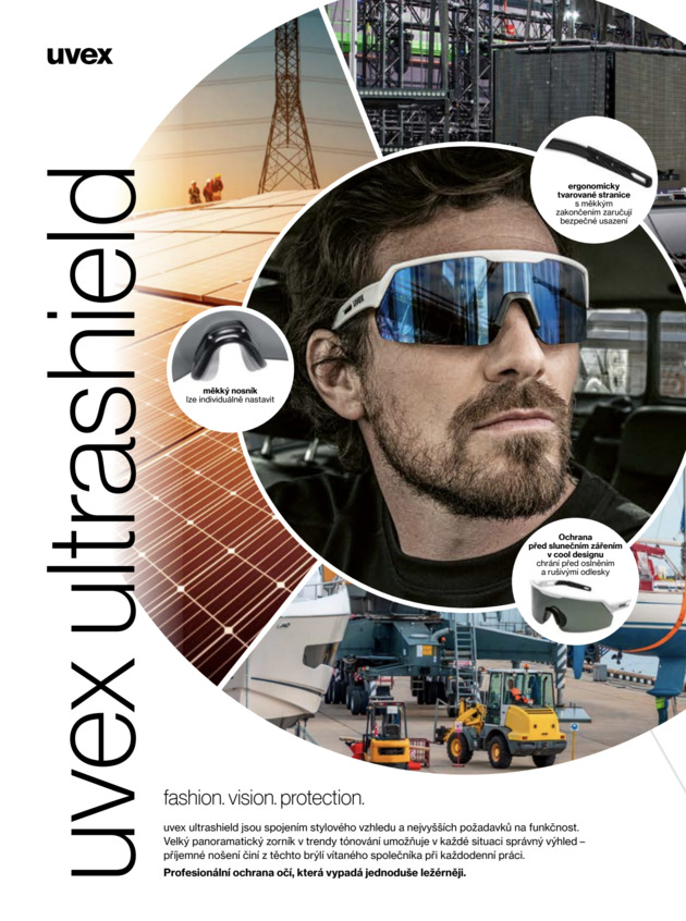 Brýle UVEX ULTRASHIELD 14% modré