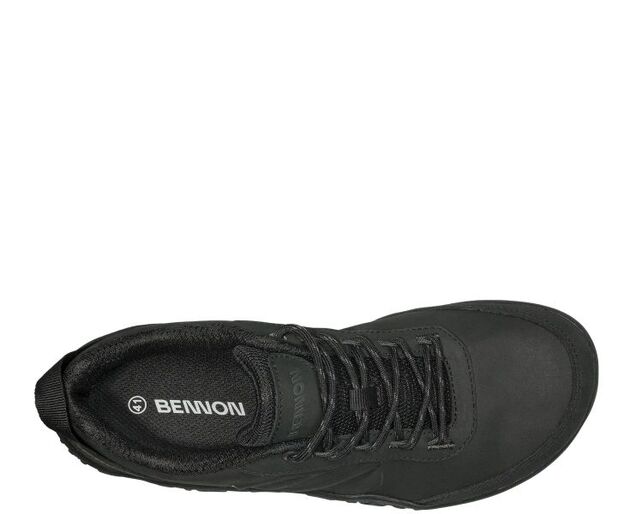 Obuv BENNON BAREFOOT LEATHER Graphite Black