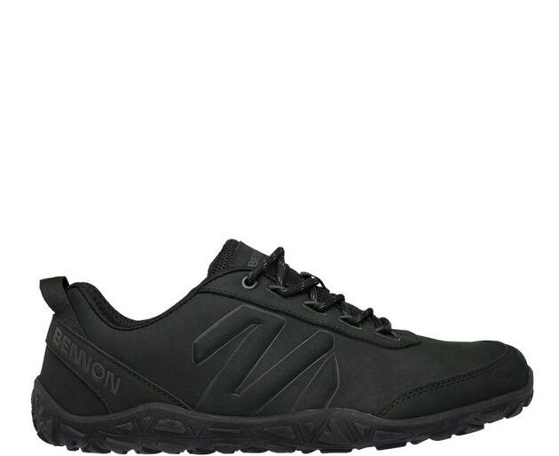 Obuv BENNON BAREFOOT LEATHER Graphite Black