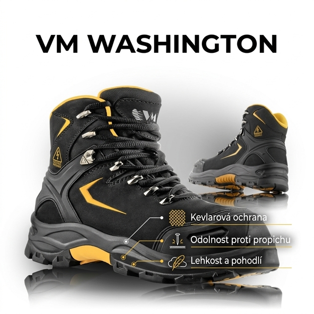 Obuv kotníková VM WASHINGTON SBEP HRO SRC