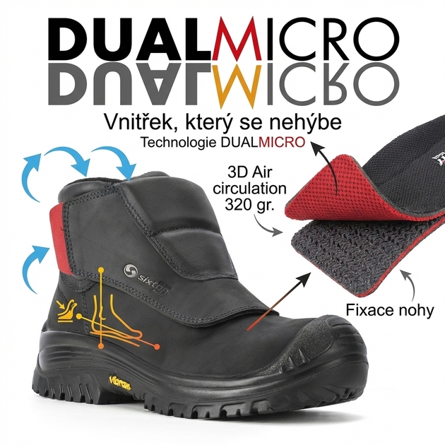 Obuv kotníková svářečská Sixton WELD 2 S3 WG HRO HI CI SRC