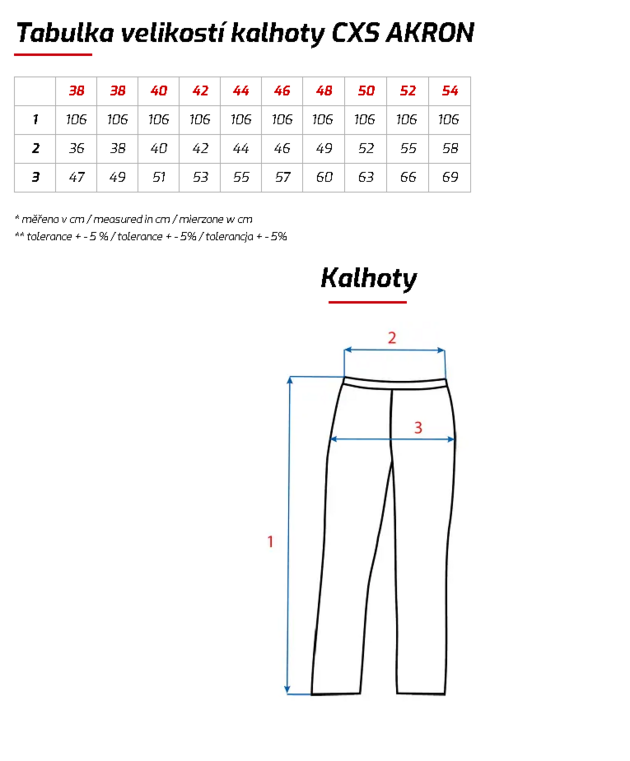 Kalhoty do pasu CXS AKRON dámské softshellové