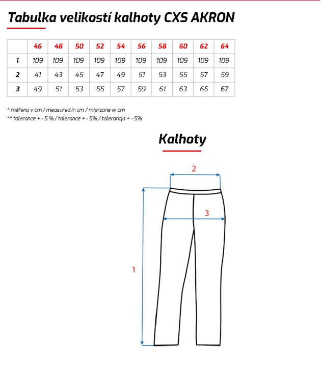 Kalhoty do pasu CXS AKRON pánské softshellové