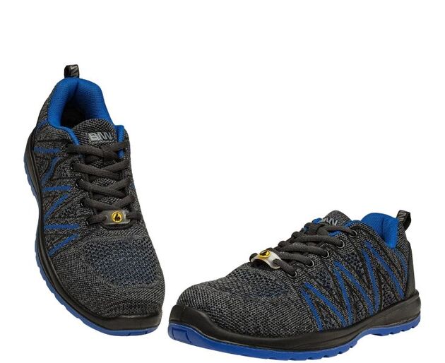 Obuv BENNON KNITTER S1 ESD Blue Low
