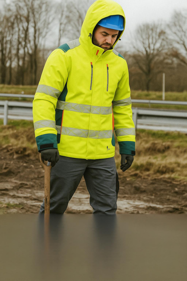 Bunda reflexní zimní CXS BEDFORD pánská softshellová