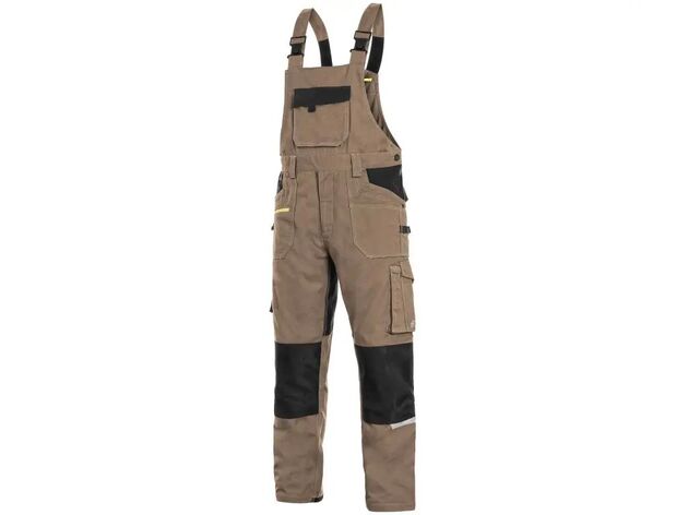 Kalhoty pracovní s laclem CXS STRETCH