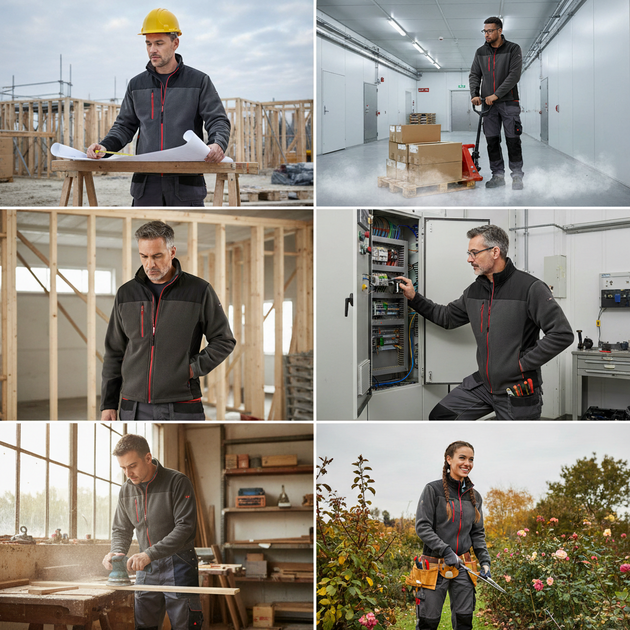 Mikina DeltaPlus BRIGHTON2 pánská fleecová