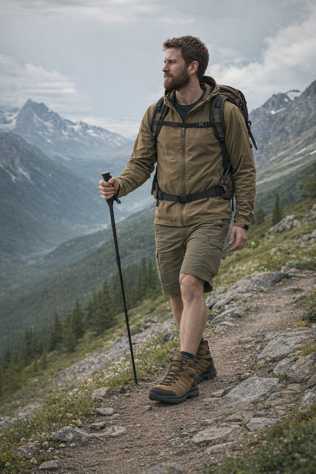 Obuv kotníková BENNON TERENNO Barefoot+ O6 Brown Mid