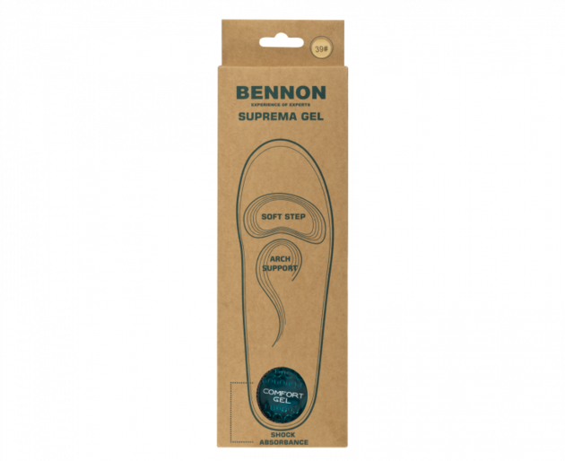 Stélky do obuvi  BENNON SUPREMA Gel Insole ESD