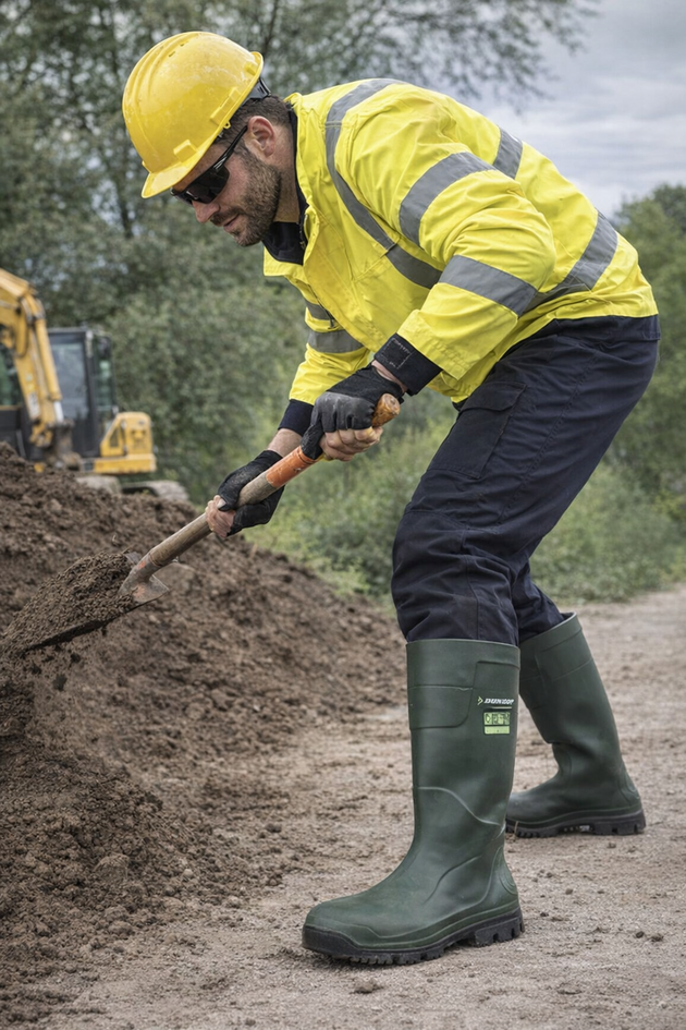 Holínky DUNLOP Purofort TerraPro O4 SRC