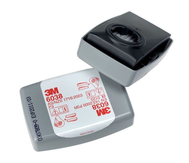 Filtr 3M P3 6038 aktivní uhlí