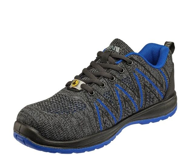 Obuv BENNON KNITTER S1 ESD Blue Low