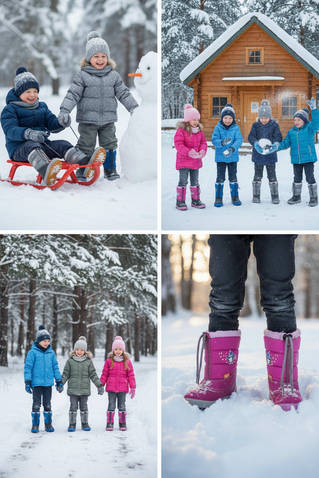 Sněhule DEMAR KENNY 2 tučňák dětské