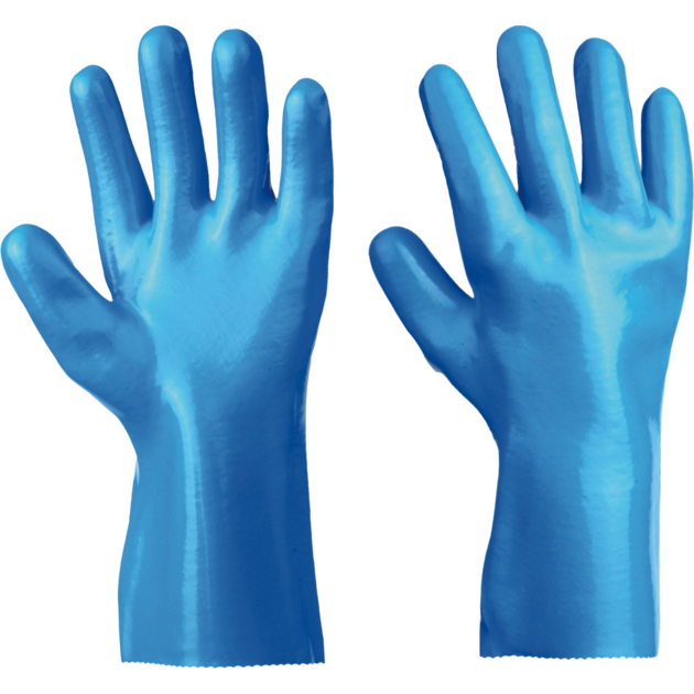 Rukavice DG UNIVERSAL zdrsněné PVC nitril 30cm