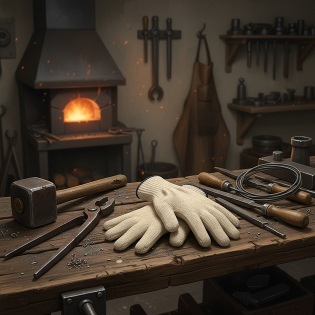 Rukavice teploodolné  OVENBIRD kevlarové