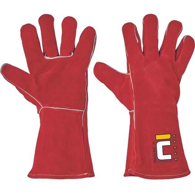 Rukavice svářečské FH PUGNAX RED