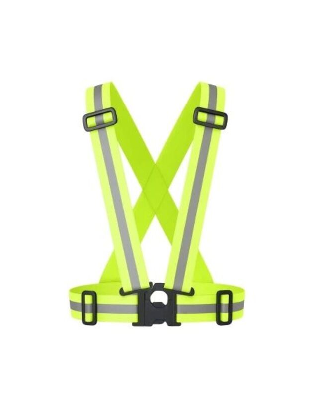 Kříž reflexní BENNON STRATOS Reflective yellow