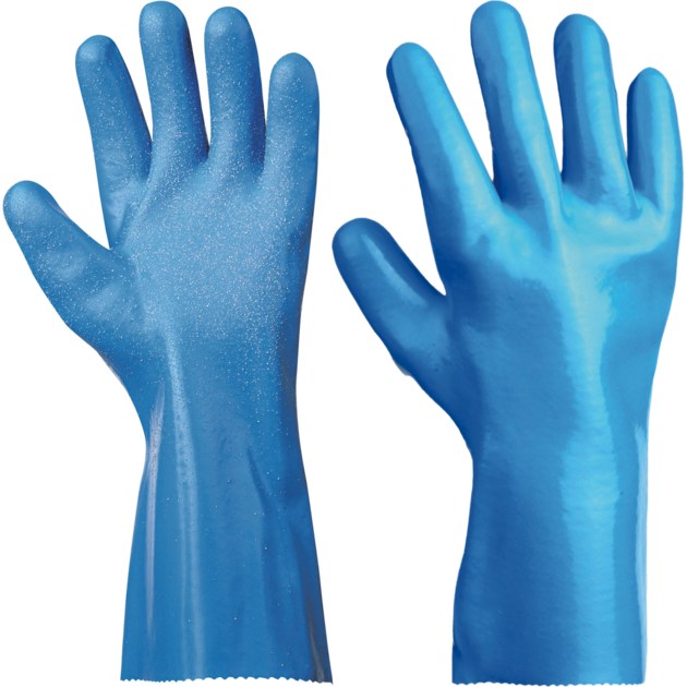 Rukavice DG UNIVERSAL zdrsněné PVC nitril 30cm