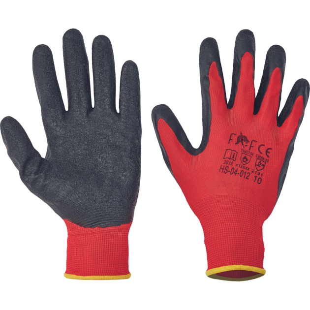 Rukavice povrstvené FF HORNBILL LIGHT HS-04-012 latex