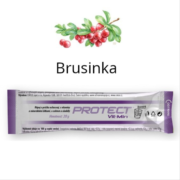 Nápoj PROTECT VITMIN brusinka 20g