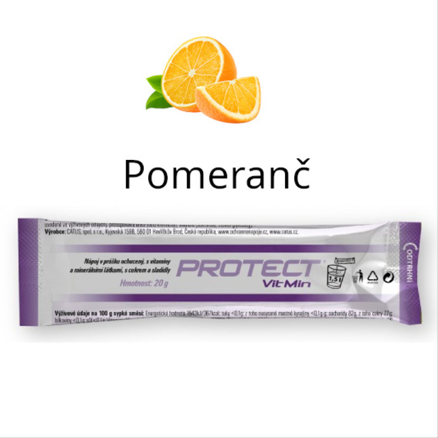 Nápoj PROTECT VITMIN pomeranč 20g