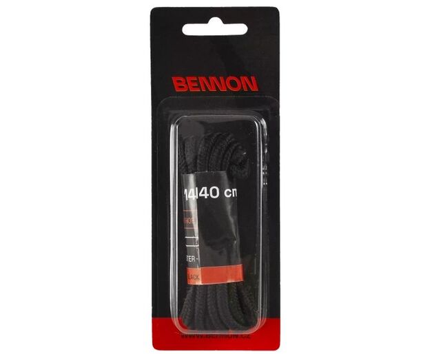 Šněrovadlo BENNON LACES BLACK 140 cm