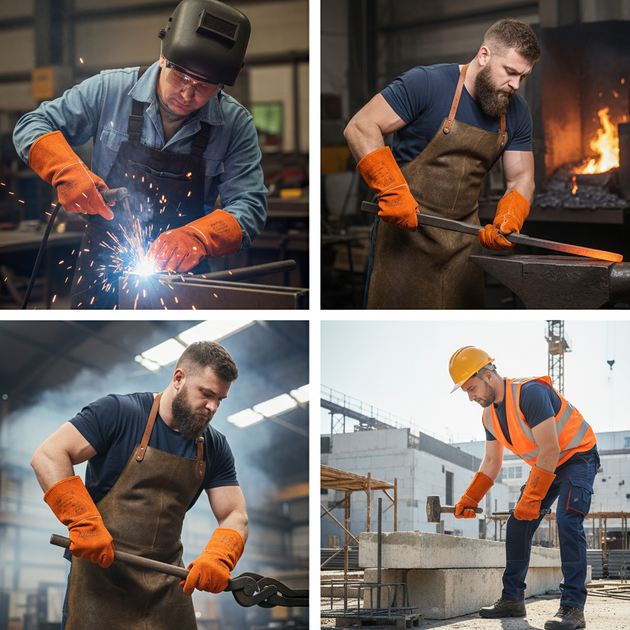 Rukavice svářečské WELDAS 10-2101