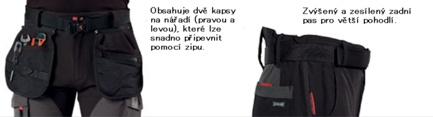 Kraťasy pracovní ISSA WISE STRETCH