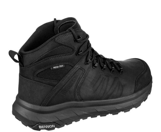 Obuv kotníková BENNON FJORD BAREFOOT+ O6 Black Mid