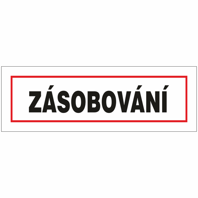 ZÁSOBOVÁNÍ  DT060 21x7 cm plast